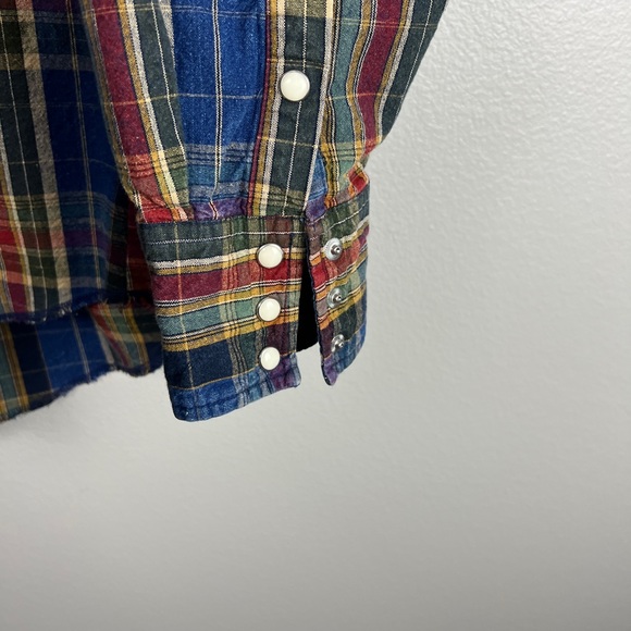 Wrangler Western plaid shirt - size M - Picture 10 of 12